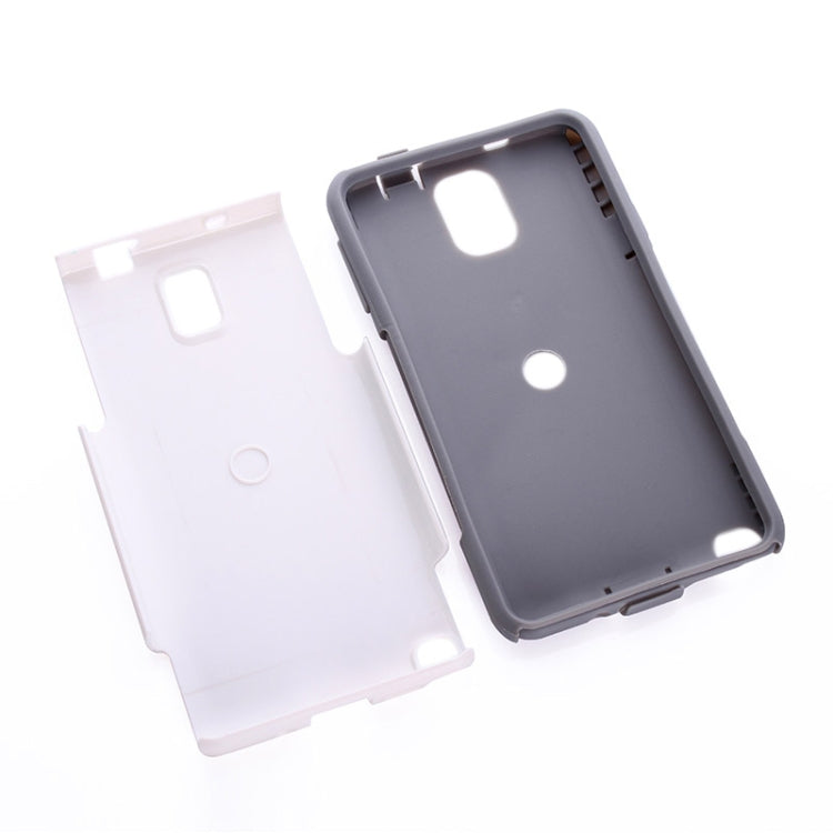 Brush Wave Texture TPU + Plastic Combination Case for Galaxy Note III / N9000