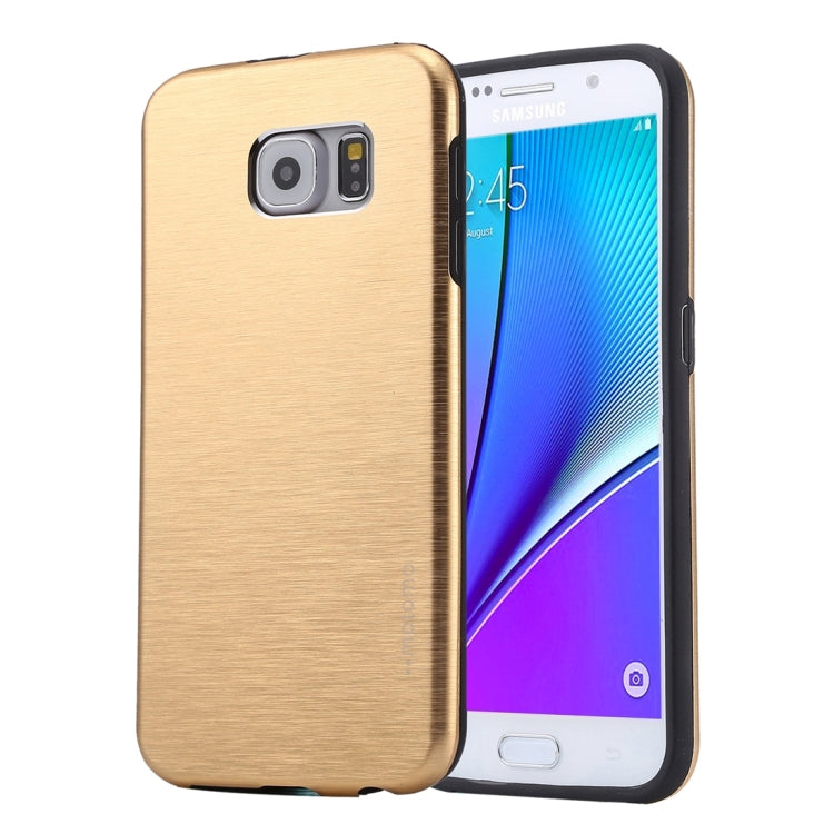 MOTOMO for Galaxy Note 5 / N920 Brushed Texture Metal + TPU Protective Case