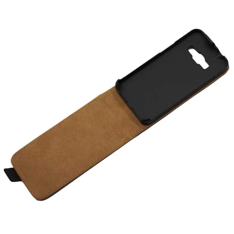 Vertical Flip Magnetic Button Leather Case for Samsung Z1/Z130