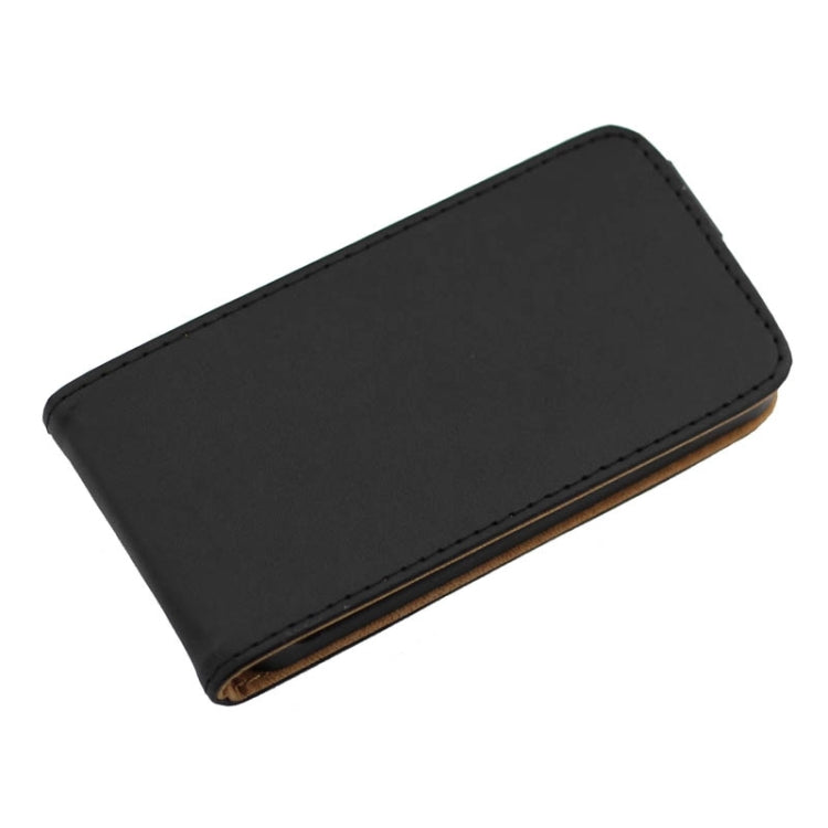 Vertical Flip Magnetic Button Leather Case for Samsung Z1/Z130