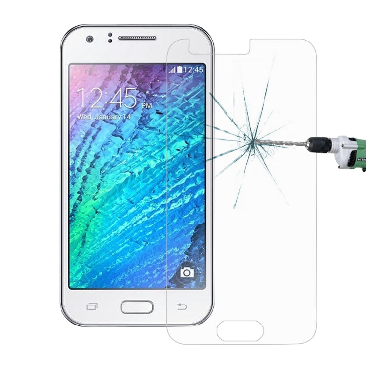 50 PCS for Galaxy J3 / J3109 / J320 (2016) 0.26mm 9H Surface Hardness 2.5D Explosion-proof Tempered Glass Film, No Retail Package