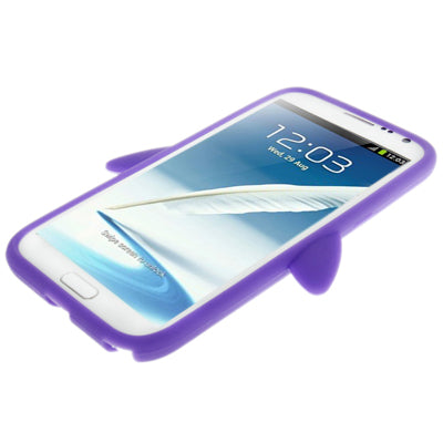 3D Penguin Shape Silicon Case for Galaxy Note II / N7100