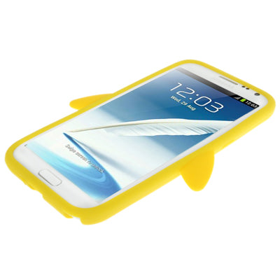 3D Penguin Shape Silicon Case for Galaxy Note II / N7100
