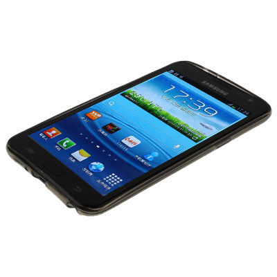 Translucent Scrub TPU Case for Galaxy Note II / N7100  (Dark Gray)