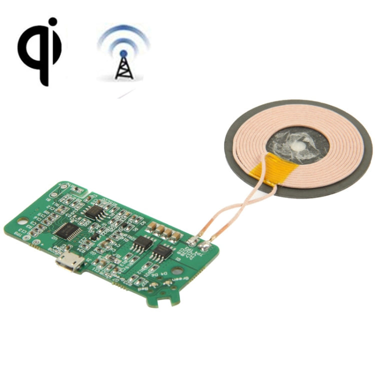 High quality Qi PCBA DIY Wireless Charger Sample Wireless Charging Circuit Board with Coil Wireless Charging Accessory
