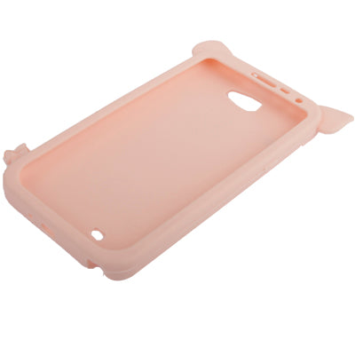 Lovely Pig Style Silicone Case for Galaxy Note II / N7100