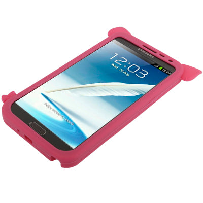 Lovely Pig Style Silicone Case for Galaxy Note II / N7100