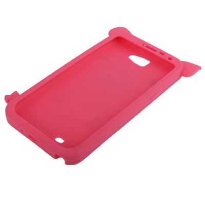 Lovely Pig Style Silicone Case for Galaxy Note II / N7100