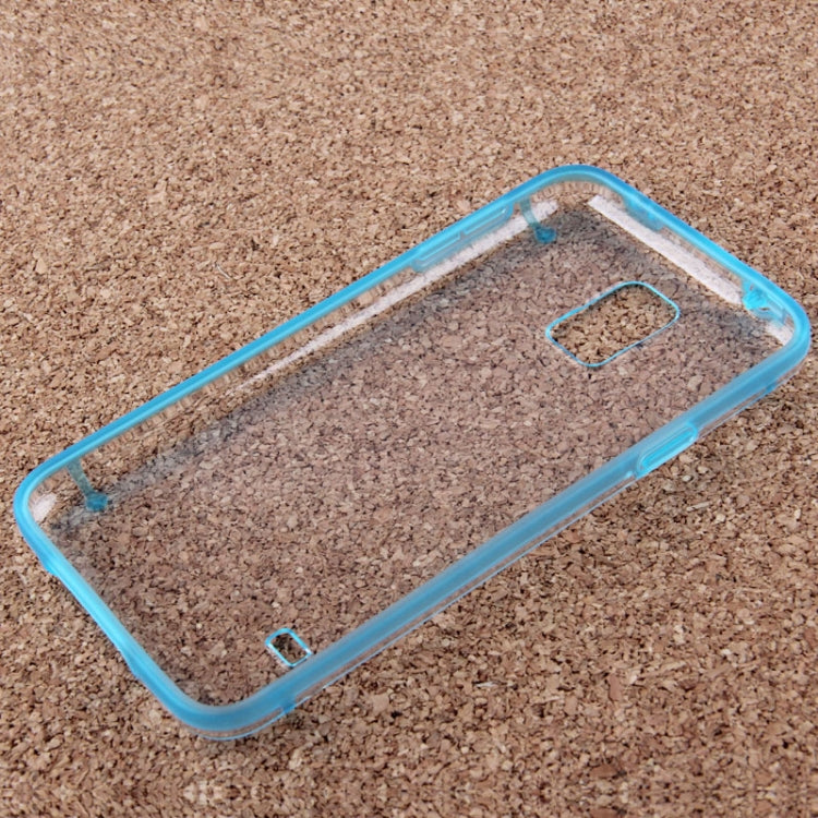 Transparent Plastic + TPU Frame Case for Galaxy S5 / G900