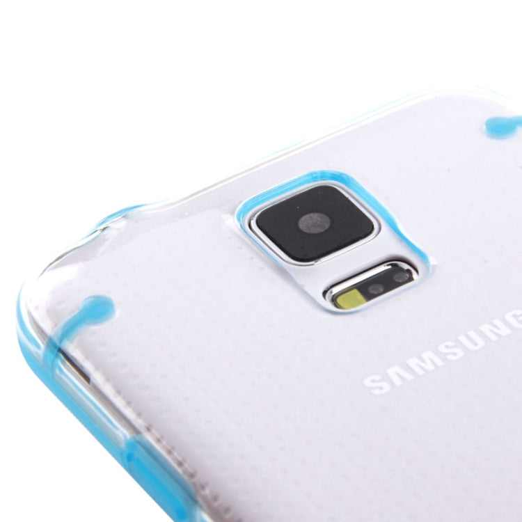 Transparent Plastic + TPU Frame Case for Galaxy S5 / G900
