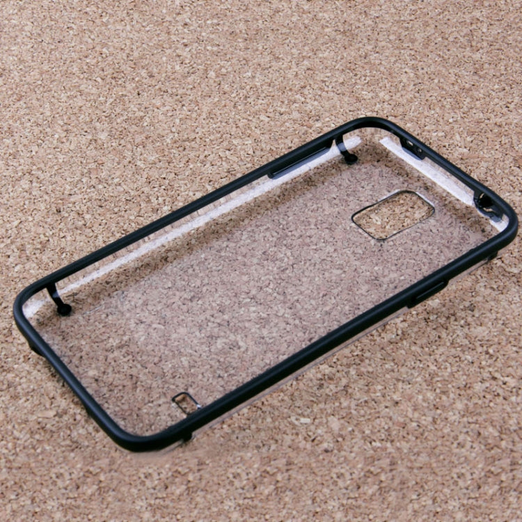 Transparent Plastic + TPU Frame Case for Galaxy S5 / G900