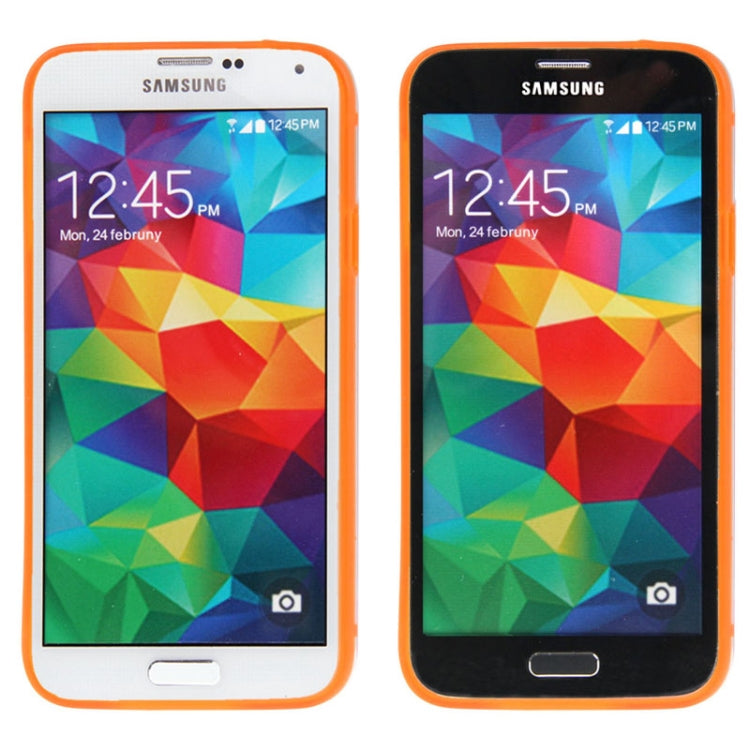 Transparent Plastic + TPU Frame Case for Galaxy S5 / G900