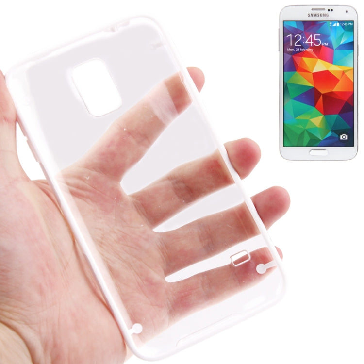 Transparent Plastic + TPU Frame Case for Galaxy S5 / G900