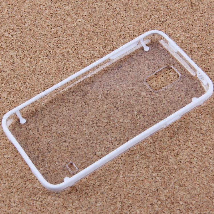 Transparent Plastic + TPU Frame Case for Galaxy S5 / G900
