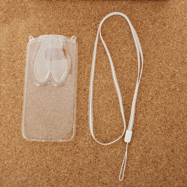 For Galaxy S6 / G920 3D Folding Rabbit Ear Pattern TPU Protective Case