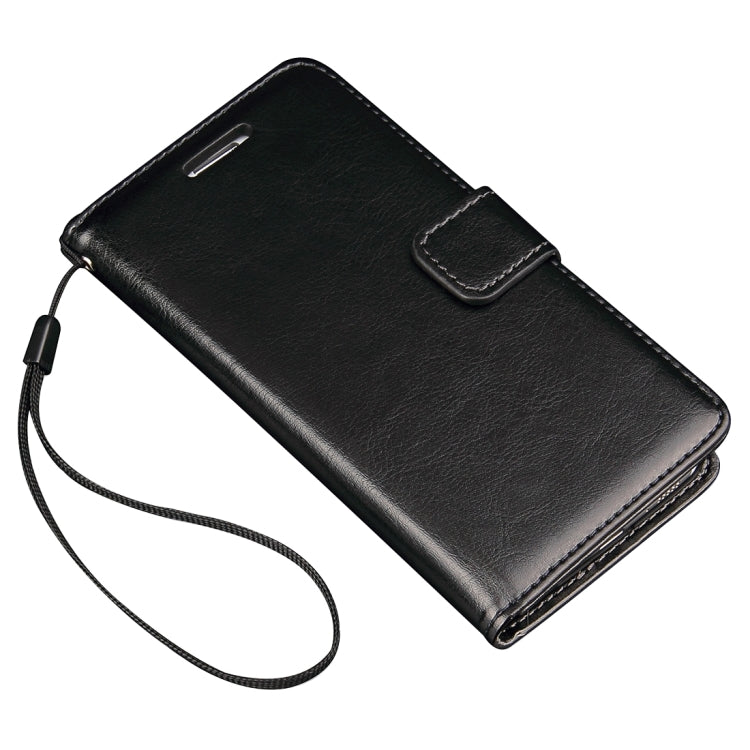 For Galaxy S6 Edge / G925 Crazy Horse Texture Horizontal Flip Leather Case with Photo Frame & Holder & Card Slots & Wallet