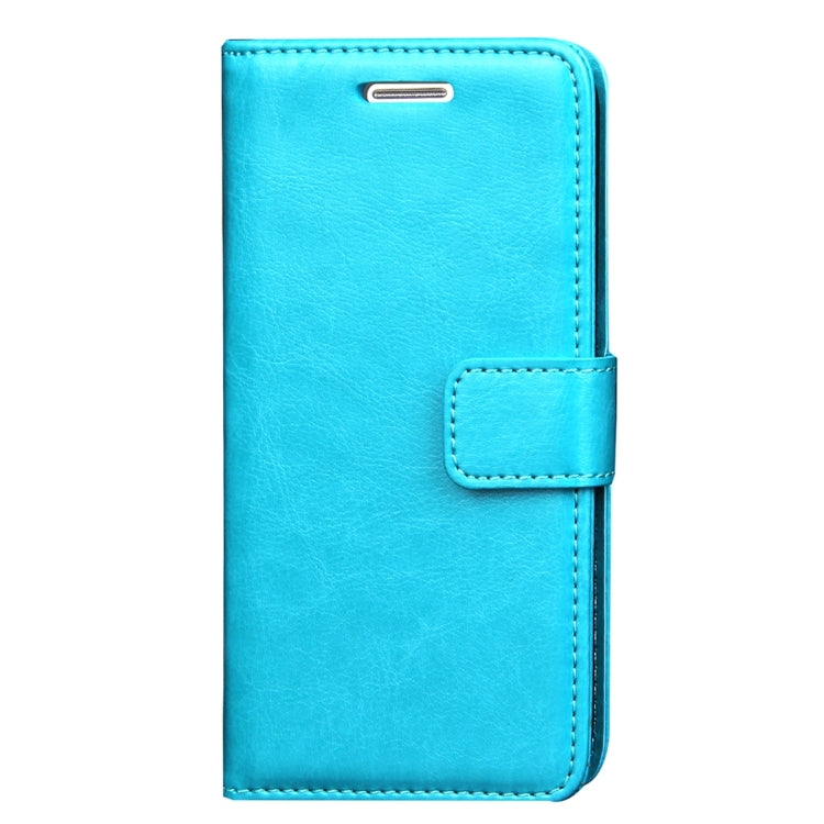 For Galaxy S6 Edge / G925 Crazy Horse Texture Horizontal Flip Leather Case with Photo Frame & Holder & Card Slots & Wallet