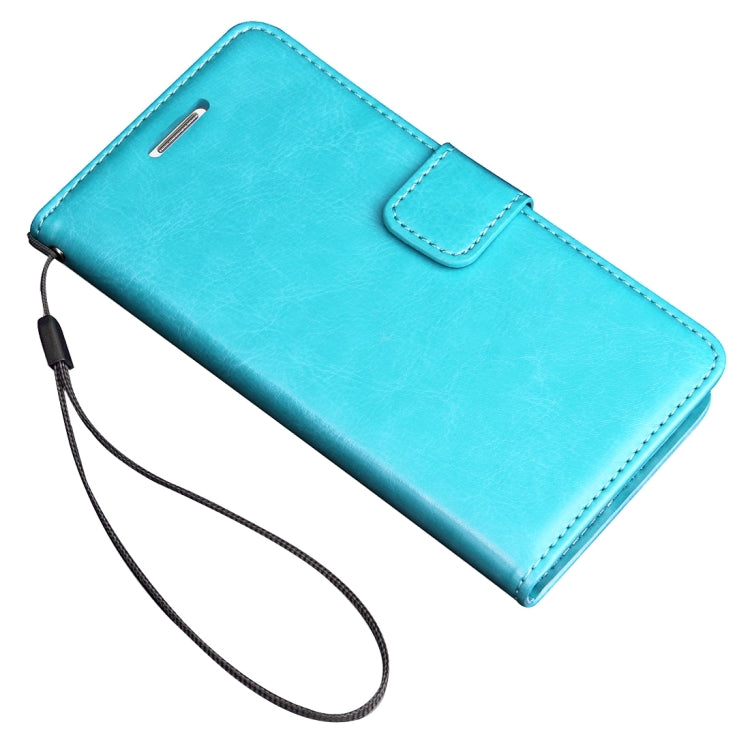 For Galaxy S6 Edge / G925 Crazy Horse Texture Horizontal Flip Leather Case with Photo Frame & Holder & Card Slots & Wallet