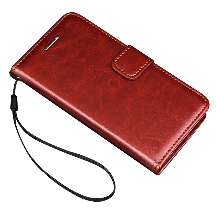 For Galaxy S6 Edge / G925 Crazy Horse Texture Horizontal Flip Leather Case with Photo Frame & Holder & Card Slots & Wallet