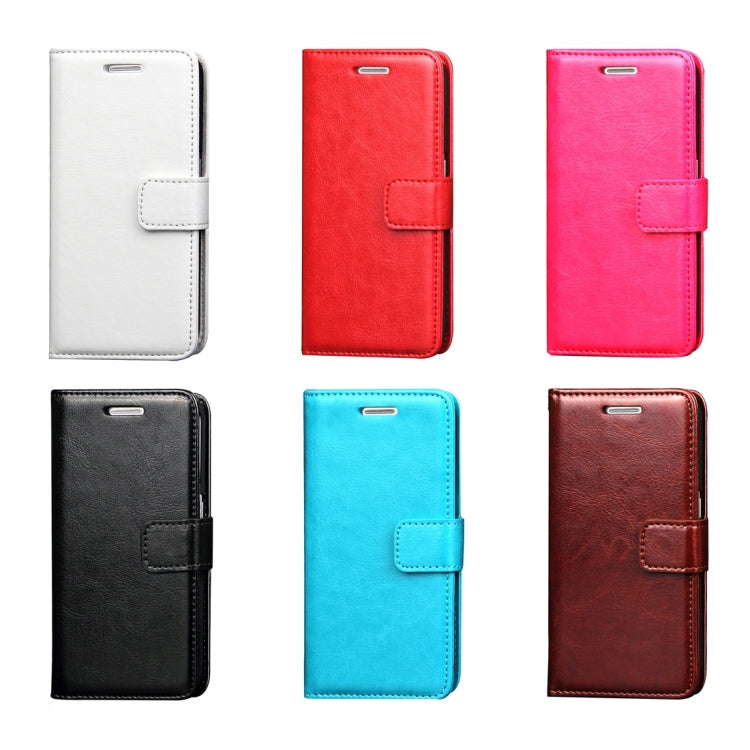 For Galaxy S6 Edge / G925 Crazy Horse Texture Horizontal Flip Leather Case with Photo Frame & Holder & Card Slots & Wallet