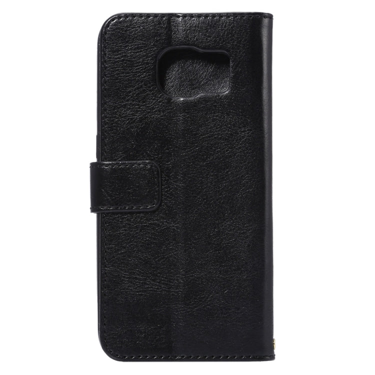 For Galaxy S7 Edge / G935 Fine Sheepskin Texture Horizontal Flip Leather Case with Holder & Card Slots