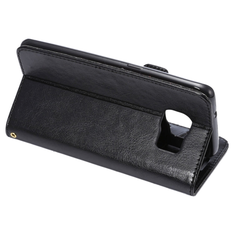 For Galaxy S7 Edge / G935 Fine Sheepskin Texture Horizontal Flip Leather Case with Holder & Card Slots