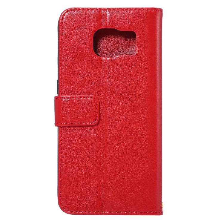 For Galaxy S7 Edge / G935 Fine Sheepskin Texture Horizontal Flip Leather Case with Holder & Card Slots