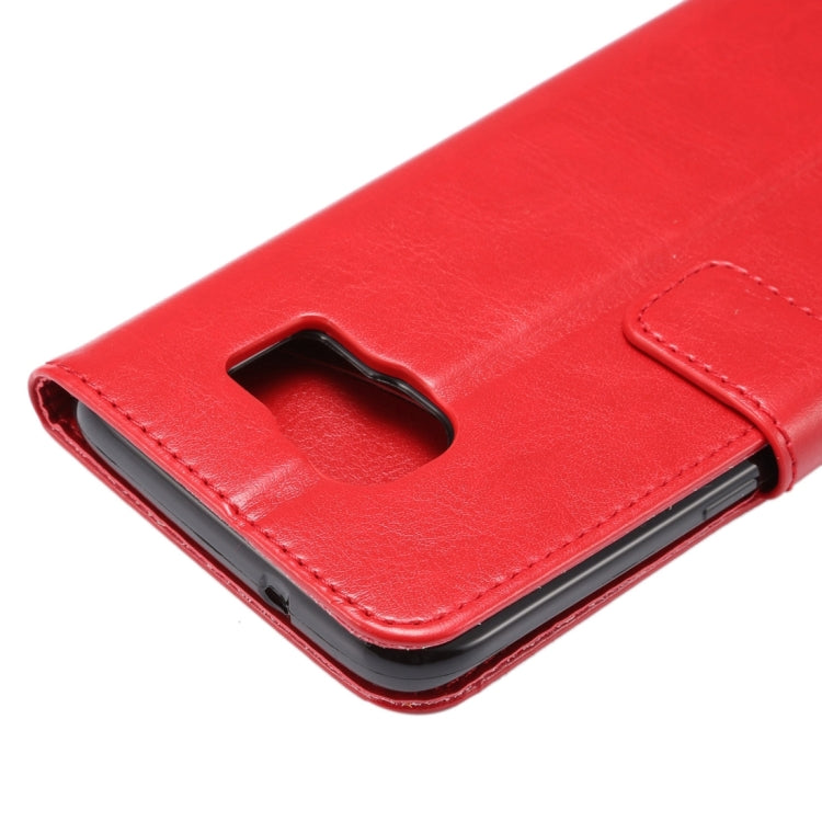 For Galaxy S7 Edge / G935 Fine Sheepskin Texture Horizontal Flip Leather Case with Holder & Card Slots