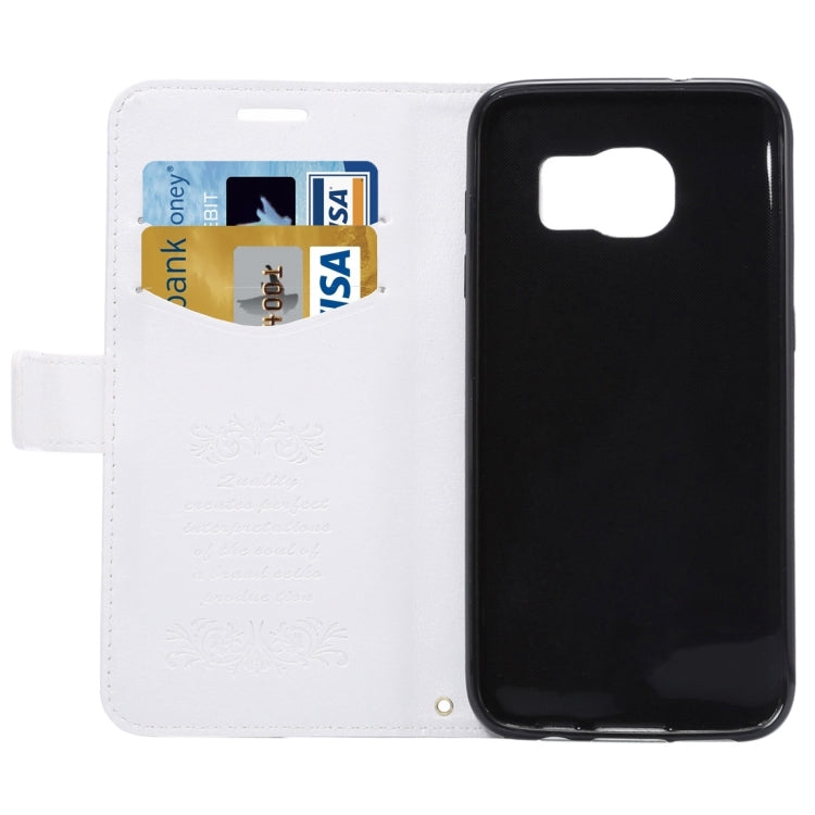For Galaxy S7 Edge / G935 Fine Sheepskin Texture Horizontal Flip Leather Case with Holder & Card Slots