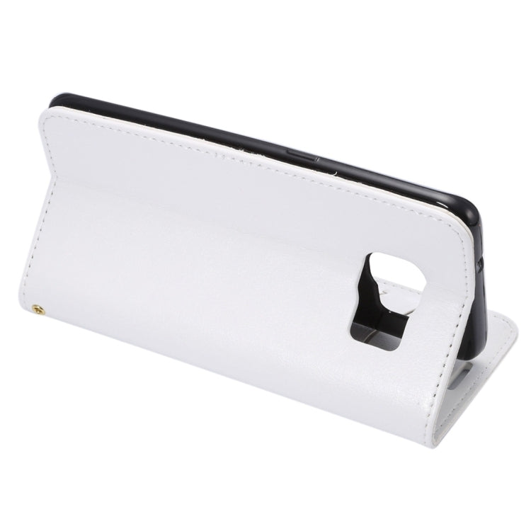 For Galaxy S7 Edge / G935 Fine Sheepskin Texture Horizontal Flip Leather Case with Holder & Card Slots