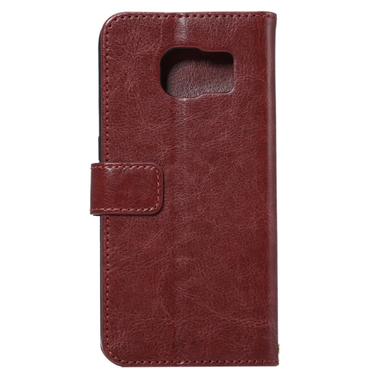 For Galaxy S7 Edge / G935 Fine Sheepskin Texture Horizontal Flip Leather Case with Holder & Card Slots