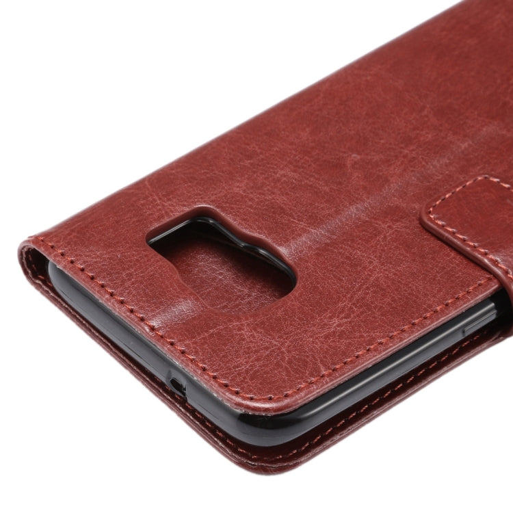 For Galaxy S7 Edge / G935 Fine Sheepskin Texture Horizontal Flip Leather Case with Holder & Card Slots