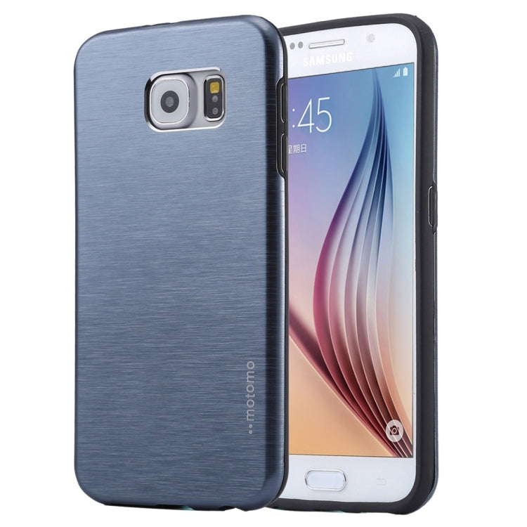 For Galaxy S7 / G930 Motomo Brushed Texture Metal + TPU Protective Case