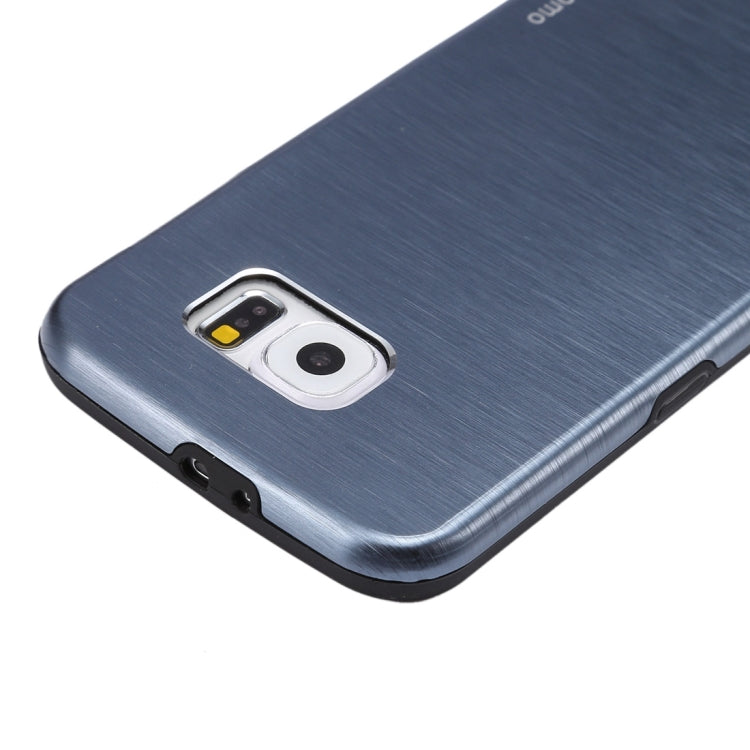 For Galaxy S7 / G930 Motomo Brushed Texture Metal + TPU Protective Case