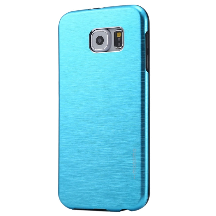 For Galaxy S7 / G930 Motomo Brushed Texture Metal + TPU Protective Case