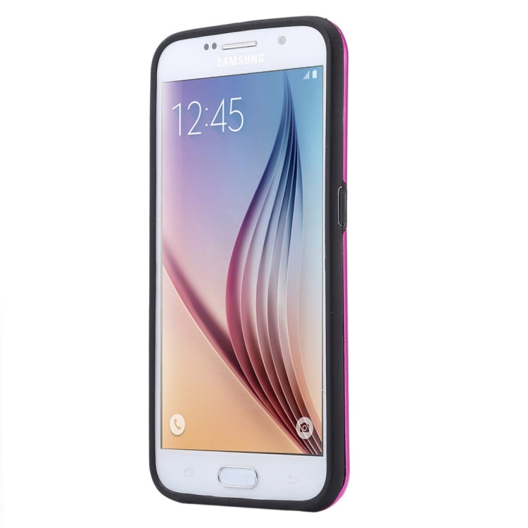 For Galaxy S7 / G930 Motomo Brushed Texture Metal + TPU Protective Case