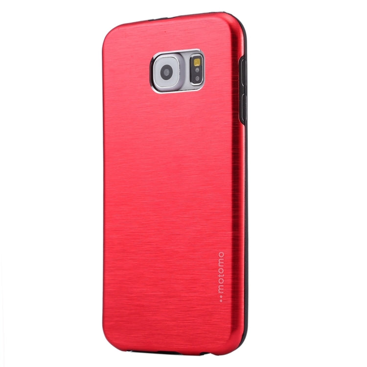 For Galaxy S7 / G930 Motomo Brushed Texture Metal + TPU Protective Case