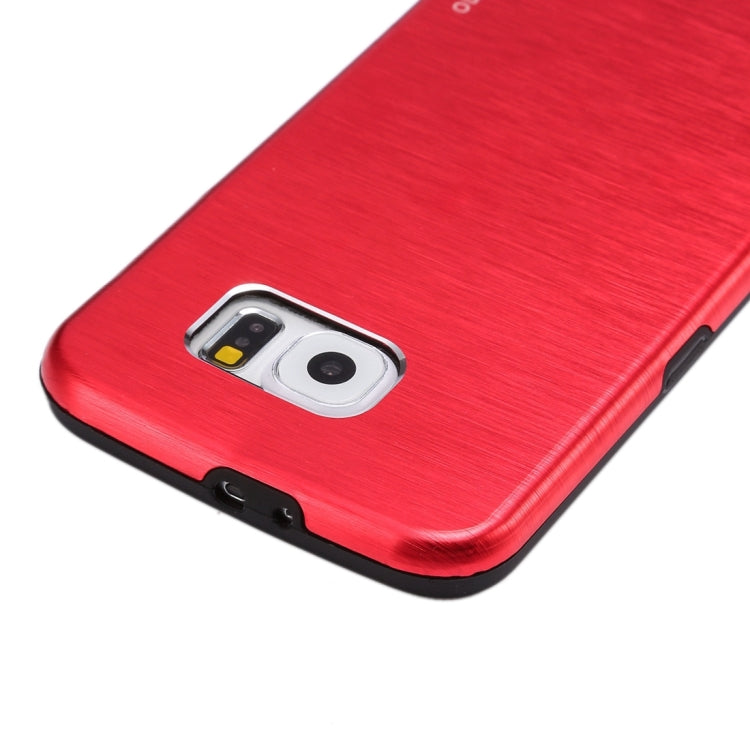 For Galaxy S7 / G930 Motomo Brushed Texture Metal + TPU Protective Case