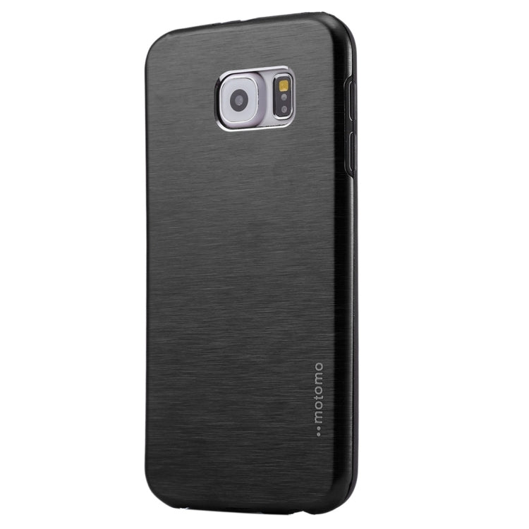 For Galaxy S7 Edge / G935 Motomo Brushed Texture Metal + TPU Protective Case