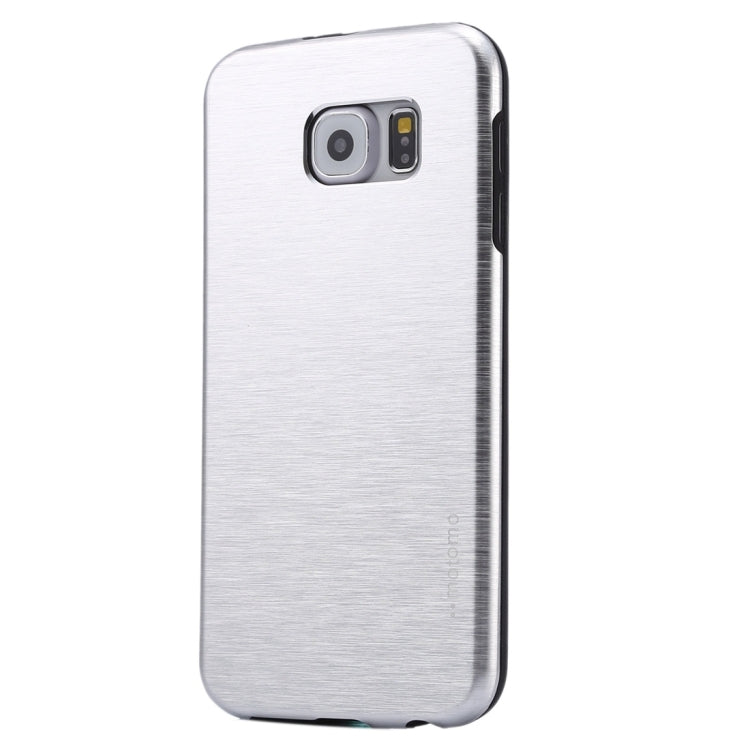 For Galaxy S7 Edge / G935 Motomo Brushed Texture Metal + TPU Protective Case