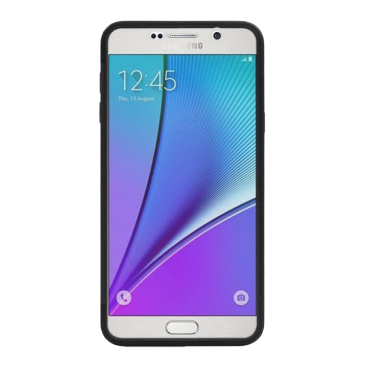 For Samsung Galalxy Note 5 / N920 Horizontal Flip Transparent Touch Screen PC Front Cover + TPU Back Cover Protective Case