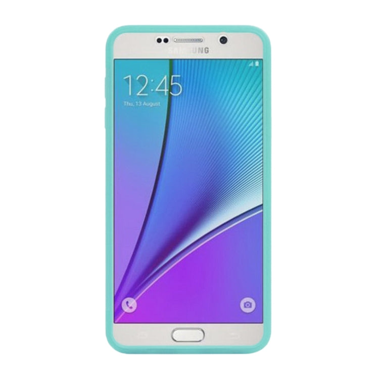 For Samsung Galalxy Note 5 / N920 Horizontal Flip Transparent Touch Screen PC Front Cover + TPU Back Cover Protective Case