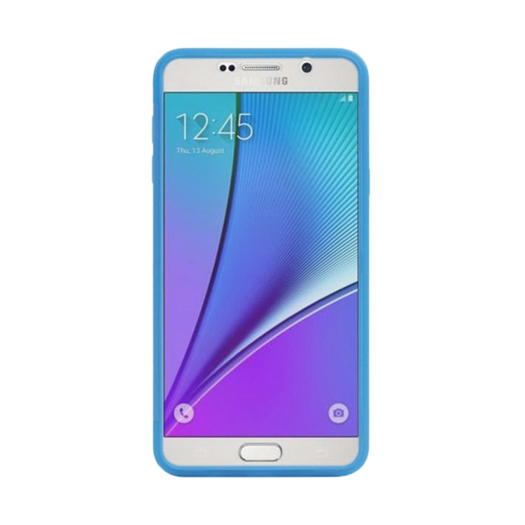 For Samsung Galalxy Note 5 / N920 Horizontal Flip Transparent Touch Screen PC Front Cover + TPU Back Cover Protective Case