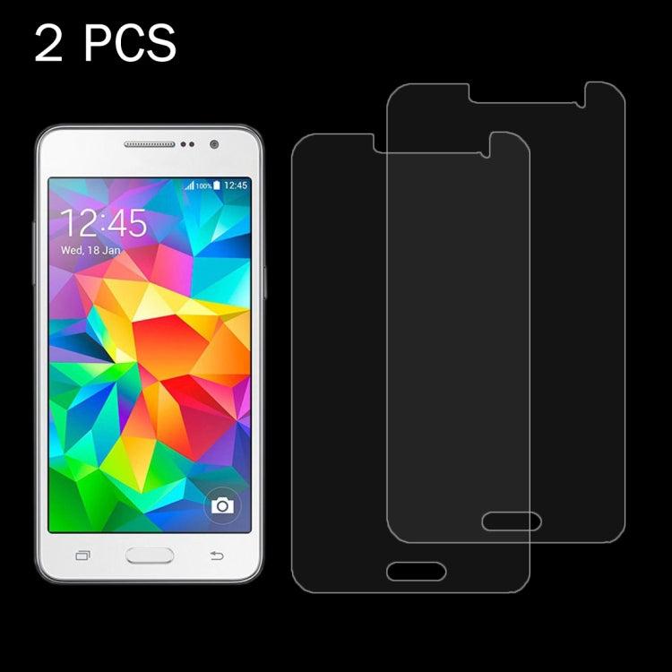 2 PCS for Galaxy Core Prime / G360 / G3608 / G3609 / G3606 0.26mm 9H+ Surface Hardness 2.5D Explosion-proof Tempered Glass Film