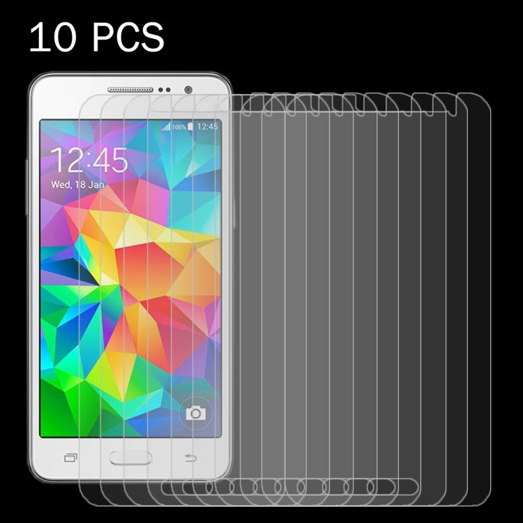 10 PCS for Galaxy Core Prime / G360 / G3608 / G3609 / G3606 0.26mm 9H+ Surface Hardness 2.5D Explosion-proof Tempered Glass Film