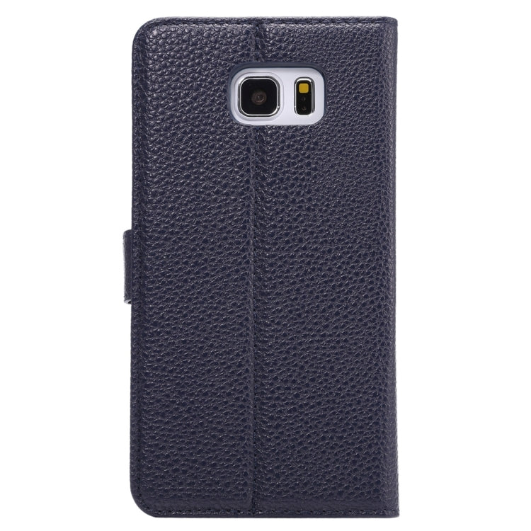 For Samsung Galalxy Note 5 / N920 Litchi Texture Horizontal Flip Leather Case with Card Slots & Holder & Wallet & Photo Frame & Lanyard