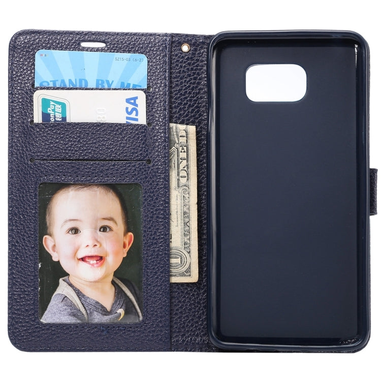For Samsung Galalxy Note 5 / N920 Litchi Texture Horizontal Flip Leather Case with Card Slots & Holder & Wallet & Photo Frame & Lanyard