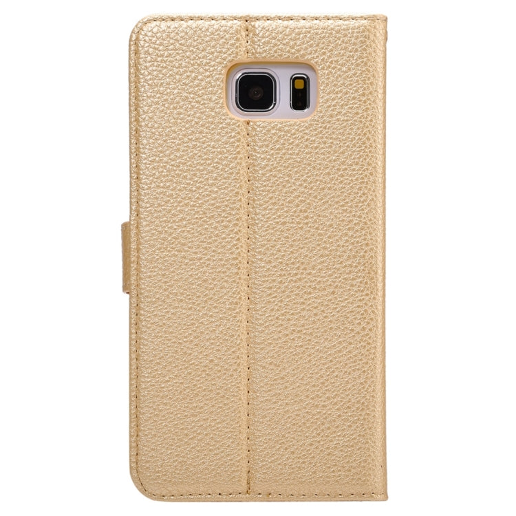 For Samsung Galalxy Note 5 / N920 Litchi Texture Horizontal Flip Leather Case with Card Slots & Holder & Wallet & Photo Frame & Lanyard