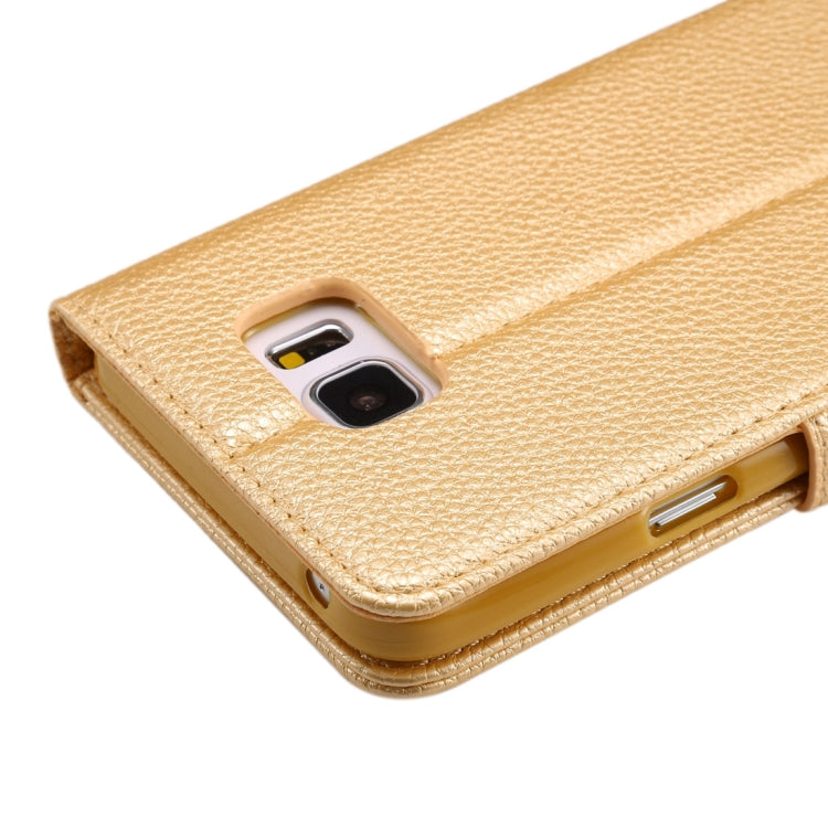 For Samsung Galalxy Note 5 / N920 Litchi Texture Horizontal Flip Leather Case with Card Slots & Holder & Wallet & Photo Frame & Lanyard