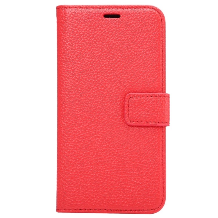 Litchi Texture Horizontal Flip Leather Case with Card Slots & Holder & Wallet & Photo Frame & Lanyard for Samsung Galalxy S5 / G900